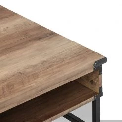 Cambridge Rustic Oak Coffee Table by SAINT BIRCH -Basicwise Online Shop rustic oak saint birch coffee tables sbof8601ctro 4f 1000