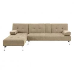 Milan Sand 3 Seater Flip Sectional by Lifestyle Solutions -Basicwise Online Shop sand lifestyle solutions sectional sofas mlb sect sd set c3 1000
