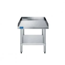 24 in. x 24 in. Stainless Steel Equipment Stand. Kitchen Utility Table . Heavy Duty, Commercial Grade, NSF. by AMGOOD -Basicwise Online Shop stainless steel amgood kitchen prep tables amg es 2424 c3 1000