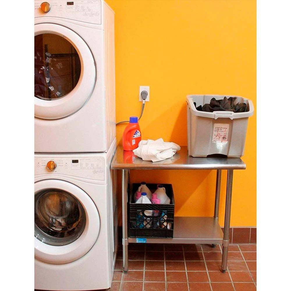 18 in. x 24 in. Stainless Steel Kitchen Utility Table with Adjustable Bottom Shelf by AMGOOD 9 18 in. x 24 in. Stainless Steel Kitchen Utility Table with Adjustable Bottom Shelf by AMGOOD - Image 9