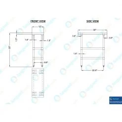 30 in. x 12 in. Stainless Steel Kitchen Utility Table with 2 Adjustable Shelves : Metal Prep Table by AMGOOD 13 30 in. x 12 in. Stainless Steel Kitchen Utility Table with 2 Adjustable Shelves : Metal Prep Table by AMGOOD -Basicwise Online Shop stainless steel amgood kitchen prep tables amg wt 3012 2sh 1f 1000
