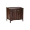2-Door Hanson 31.5 in. Walnut Accent Cabinet by SAINT BIRCH