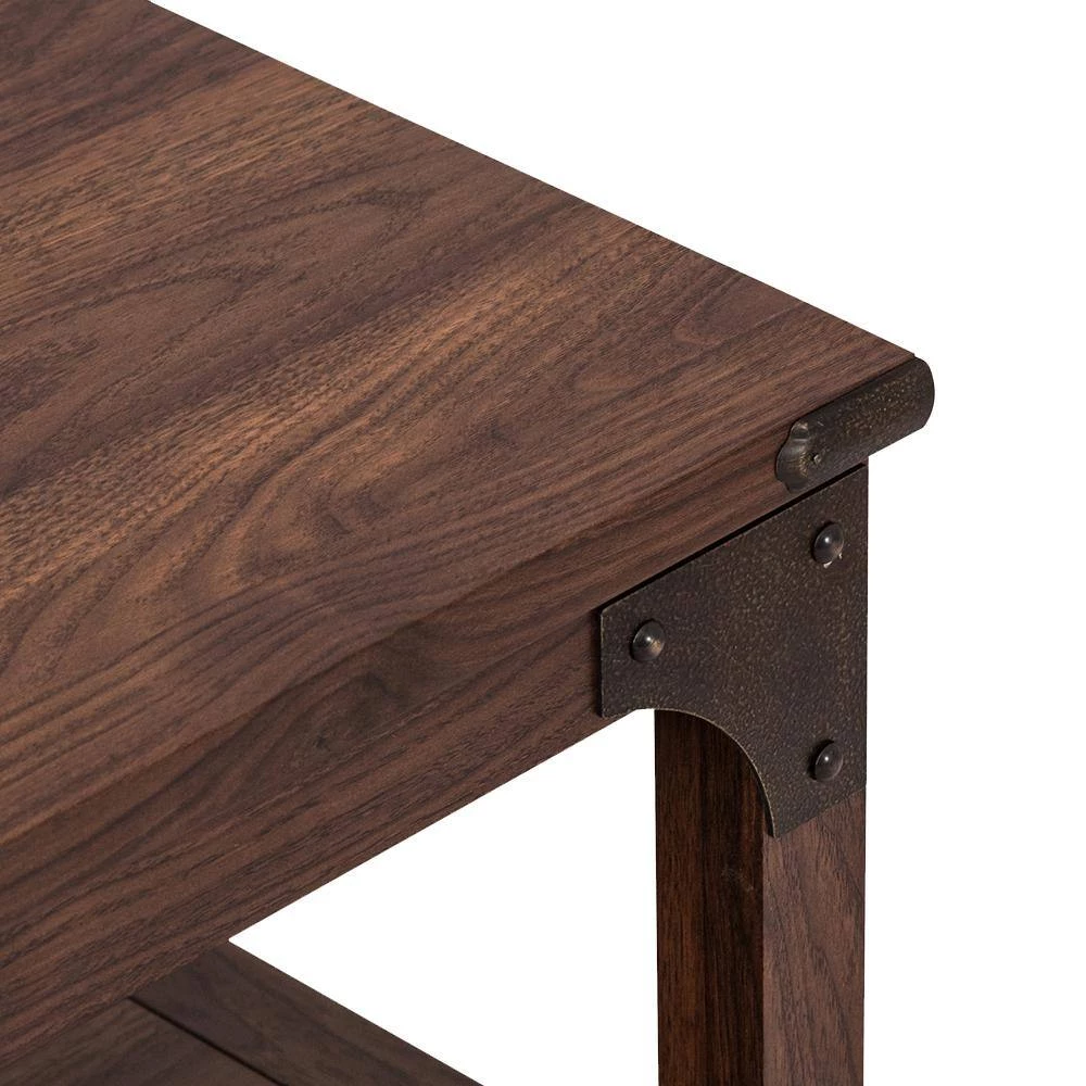 Hanson Walnut Coffee Table with 1-drawer by SAINT BIRCH 4 Hanson Walnut Coffee Table with 1-drawer by SAINT BIRCH - Image 4