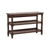 Hanson 47 in. Rectangle Walnut Wood Console Table with Wood Frame by SAINT BIRCH