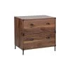 Bombay Walnut 2-Drawer Lateral File Cabinet by SAINT BIRCH