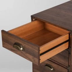 Hanson Walnut 3-Drawer Mobile File Cabinet by SAINT BIRCH 11 Hanson Walnut 3-Drawer Mobile File Cabinet by SAINT BIRCH -Basicwise Online Shop walnut saint birch file cabinets sblg4305mfwn 4f 1000