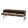 Brunei 59 in. Walnut TV Stand 3-Drawer Fits TV up to 59 in. by SAINT BIRCH