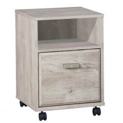 Elma Washed Gray Pedestal File Cabinet by SAINT BIRCH