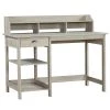 Finley 47.24 in. Washed Gray Writing Desk by SAINT BIRCH