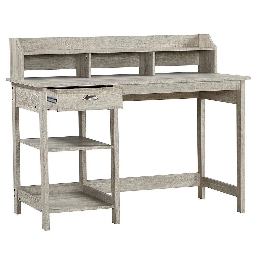 Finley 47.24 in. Washed Gray Writing Desk by SAINT BIRCH 3 Finley 47.24 in. Washed Gray Writing Desk by SAINT BIRCH - Image 3