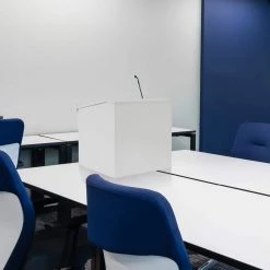 White Foldable Tabletop Portable Podium, for Church, School, Office, or Home by Basicwise -Basicwise Online Shop white basicwise furniture parts qi004422 wt 4f 1000