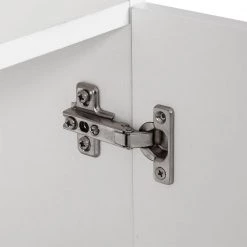 Miami 73.6 in. White 4-Shelf Standard Bookcase by SAINT BIRCH -Basicwise Online Shop white saint birch bookcases bookshelves sbak31918291 2s 4f 1000