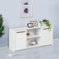 Miami White 2-Door Credenza File Cabinet by SAINT BIRCH 13 Miami White 2-Door Credenza File Cabinet by SAINT BIRCH -Basicwise Online Shop white saint birch file cabinets sbak4400cfww 31 1000