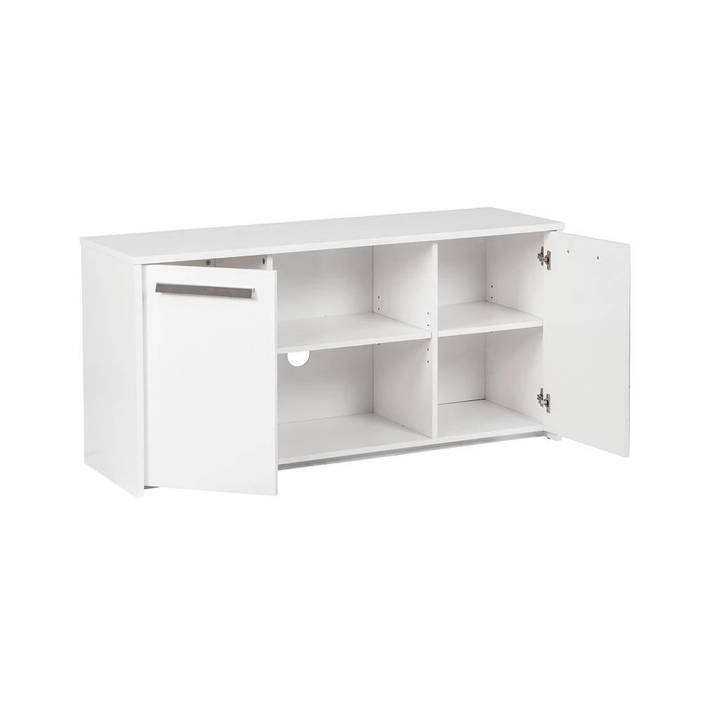 Miami White 2-Door Credenza File Cabinet by SAINT BIRCH 3 Miami White 2-Door Credenza File Cabinet by SAINT BIRCH - Image 3