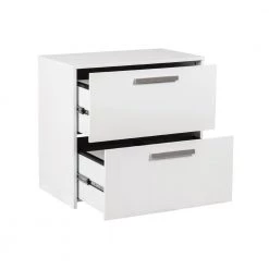 2-Drawer Miami 31 in. White Decorative Lateral File Cabinet by SAINT BIRCH -Basicwise Online Shop white saint birch file cabinets sbak4500lfww 77 1000