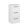 3-Drawer Miami 18.5 in. White Decorative Lateral File Cabinet by SAINT BIRCH