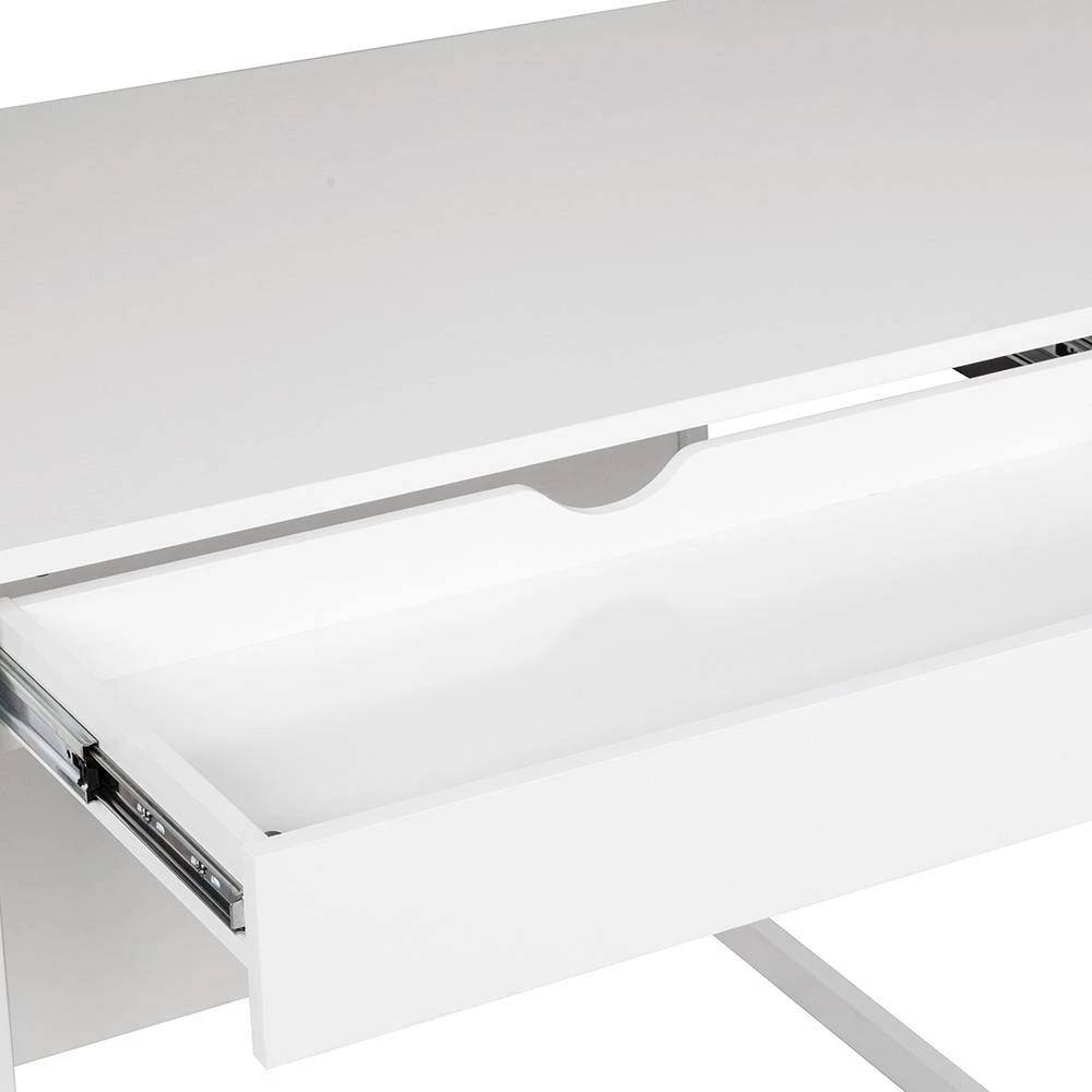 Miami 64.5 in. White Wood Manager Desk by SAINT BIRCH 5 Miami 64.5 in. White Wood Manager Desk by SAINT BIRCH - Image 5