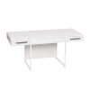 Miami 64.5 in. White Wood Manager Desk by SAINT BIRCH
