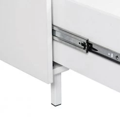 Miami 22.25 in. White Wood Grain TV Stand Fits TV's up to 32 in. by SAINT BIRCH -Basicwise Online Shop white wood grain saint birch tv stands sbak7300tvww 4f 1000